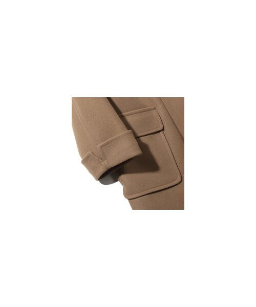 グラフペーパー graphpaper ウールコート キャメル 中古・古着通販