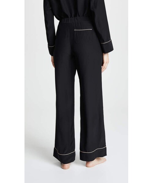 Kiki de Montparnasse(キキドモンパルナス)の「Kiki De Montparnasse Silk PJ Pants(ルームウェア/パジャマ・レディース・Beige・XS/S/M/L)」の5枚目の写真