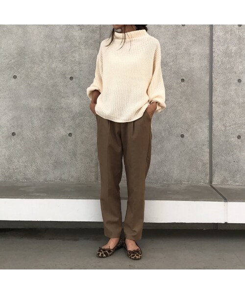 copine（コピン）の「【期間限定価格】再入荷！バルーンスリーブざっくりゆるニット(3color)【クリックポスト対象商品】（ニット/セーター・レディース・その他）」の3枚目の写真