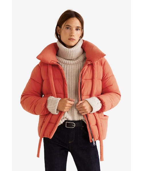 Water repellent quilted coat Clearance