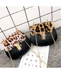 そ*2様 コヤンイサムチョン ハンドメイド ファーミニバッグ ヒョウ柄