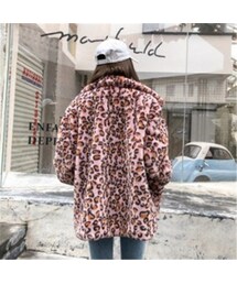 【MAISON SPECIAL】フェイクファーレオパードコート MAISON SPECIAL（メゾンスペシャル）の「Faux Fur Leopard Coat