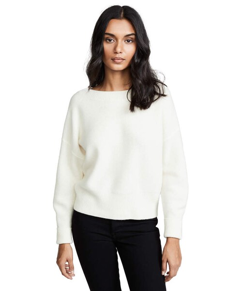 CLUB MONACO(クラブモナコ)の「Club Monaco Raoula Cashmere Sweater(ニット/セーター・レディース・White・XS/S/M/L)」の4枚目の写真
