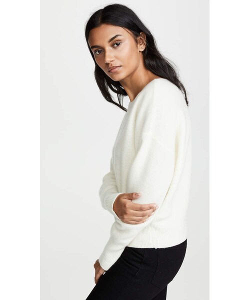 CLUB MONACO(クラブモナコ)の「Club Monaco Raoula Cashmere Sweater(ニット/セーター・レディース・White・XS/S/M/L)」の2枚目の写真