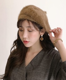 DHOLIC | ソフトタッチベレー帽(ハンチング/ベレー帽)