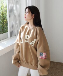 DHOLIC | 裏起毛USAスウェット(スウェット)