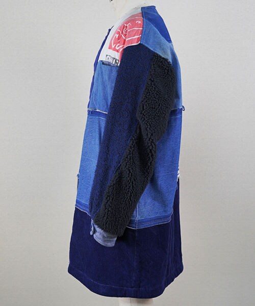 masterkey(マスターキー)の「CONFUSED(ノーカラージャケット・レディース・ブルー/グリーン・1/2)」の5枚目の写真