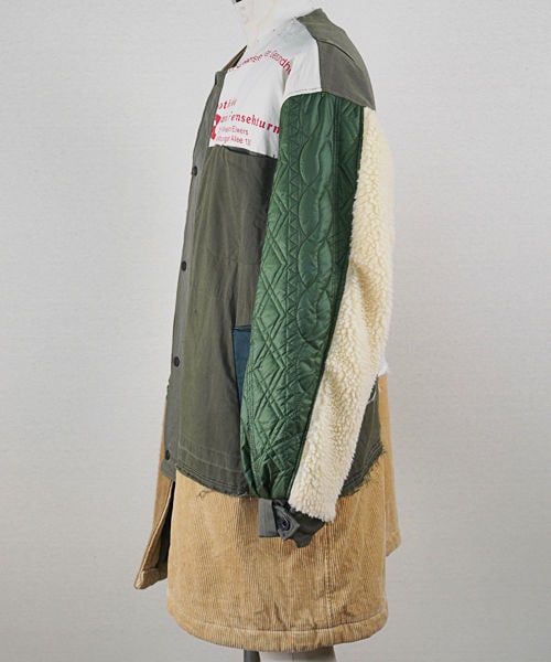 masterkey(マスターキー)の「CONFUSED(ノーカラージャケット・レディース・ブルー/グリーン・1/2)」の3枚目の写真