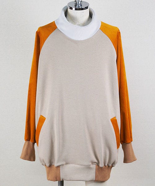 masterkey（マスターキー）の「COVER（Tシャツ/カットソー・レディース・グレー/ベージュ/ブルー・1/2）」の2枚目の写真