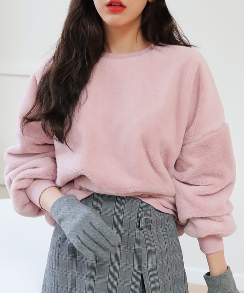 【新品未使用】ファートップス アイボリー ダーリッチ Darich DDファーボリュームトップス （アイボリー） -靴