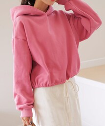 DHOLIC | ストリングヘムフードプルオーバー(その他トップス)