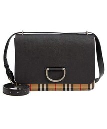 BURBERRY | Burberry Medium D-Ring Vintage Check & Leather Crossbody Bag(ショルダーバッグ)