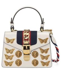 GUCCI | Gucci Mini Sylvie Animal Studs Leather Shoulder Bag(ショルダーバッグ)