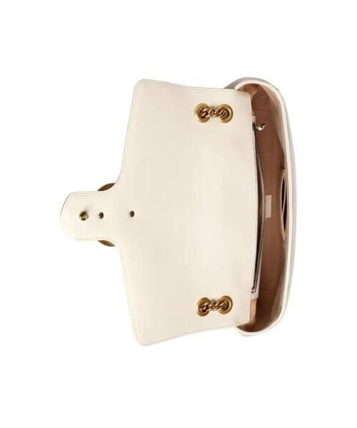 GUCCI（グッチ）の「Gucci GG Large Marmont 2.0 Matelasse Leather Shoulder Bag（ショルダーバッグ・レディース・Beige/Black・One Size）」の4枚目の写真