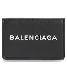 BALENCIAGA | Balenciaga Mini Logo Calfskin Wallet(財布)