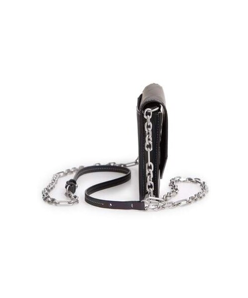 Maison Margiela（メゾンマルジェラ）の「Maison Margiela Reflective Wallet on a Chain（財布・レディース・Black・One Size）」の5枚目の写真