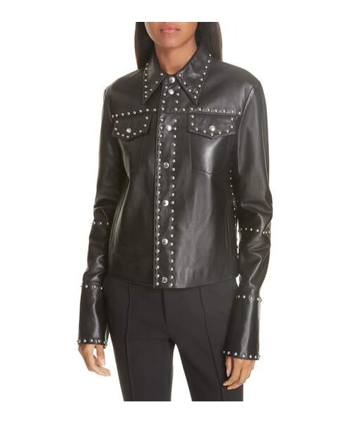 HELMUT LANG（ヘルムートラング）の「Helmut Lang Studded Lambskin 