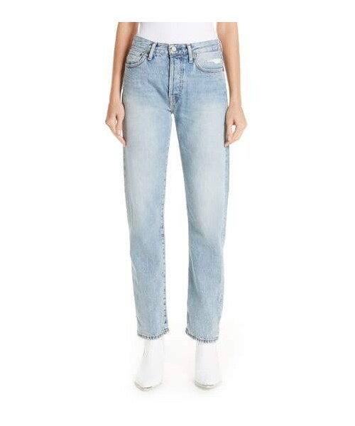 Acne Studios(アクネストゥディオズ)の「Acne Studios 1997 Straight Leg Jeans(デニムパンツ・レディース・Blue・25/29/28/30)」の1枚目の写真