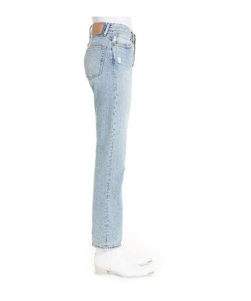 Acne Studios(アクネストゥディオズ)の「Acne Studios 1997 Straight Leg Jeans(デニムパンツ・レディース・Blue・25/29/28/30)」の4枚目の写真