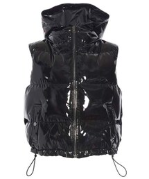 theory（セオリー）の「Theory Shrunken Patent Puffer Vest（）」 - WEAR