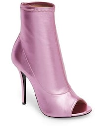 Giuseppe Zanotti | Giuseppe Zanotti Metallic Open Toe Bootie(ブーツ)