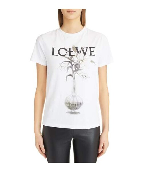 Loewe（ロエベ）の「LOEWE Flower Vase Logo Tee（Tシャツ/カットソー 