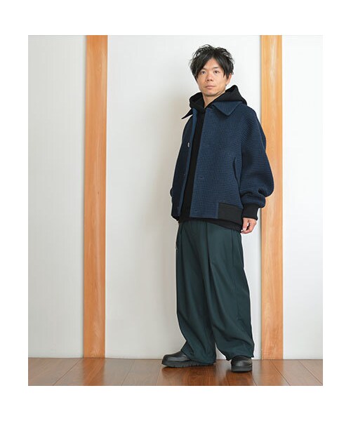 ETHOSENS（エトセンス）の「ワイドスラックス（スラックス）」 - WEAR
