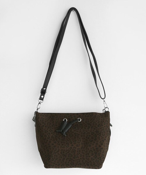 DHOLIC（ディーホリック）の「2WAYレオパードバッグ（ショルダーバッグ・レディース・ベージュ/ブルー/ブラウン/パープル・FREE）」の2枚目の写真