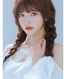 JUN様○試着のみ○ピンクエイジ○ウィッグ○シースルーバングCB1チョコブラウン 楽天市場】ウィッグ ポニーテール スリムクリップ『ビッキー