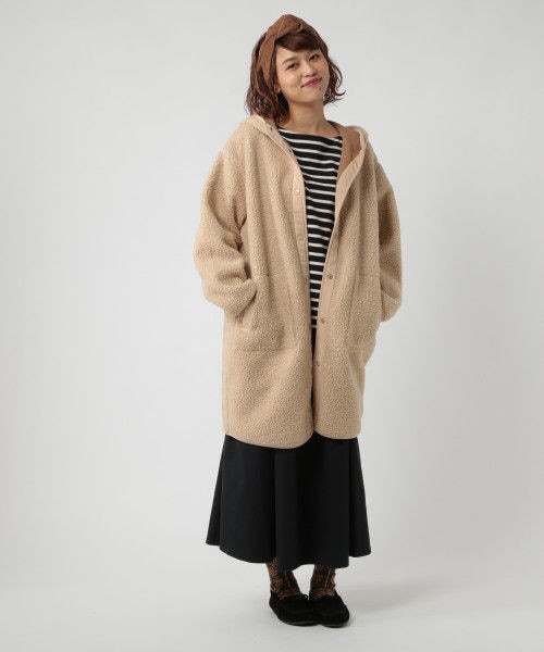 studio CLIP（スタディオクリップ）の「リバーシブルボアフリース