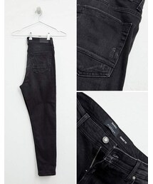 Bershka（ベルシュカ）の「Bershka carrot fit jeans in black