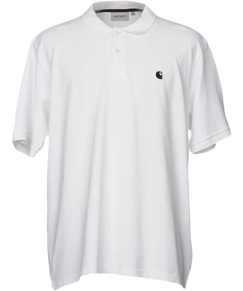 Carhartt(カーハート)の「CARHARTT Polo shirts(シャツ/ブラウス・メンズ・White・L)」の1枚目の写真