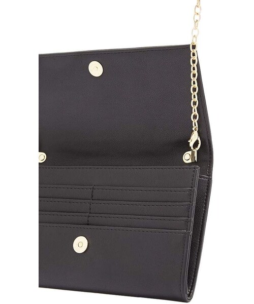 FOREVER 21（フォーエバー トゥエンティーワン）の「Forever 21 Faux Leather Crossbody（ショルダーバッグ・レディース・Black/Red・One Size）」の7枚目の写真