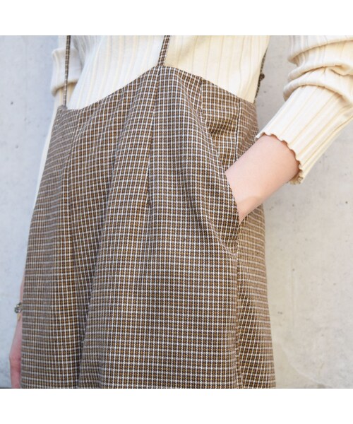 no brand（ノーブランド）の「チェックツイルロンパース（その他パンツ・レディース・その他）」の6枚目の写真