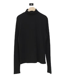 Dailyabout | タートルネック無地Tシャツ(Tシャツ/カットソー)