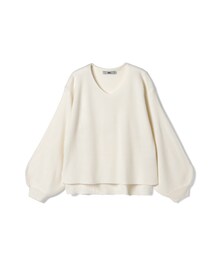 GRL | バルーンスリーブVネックニットトップス(ニット/セーター)