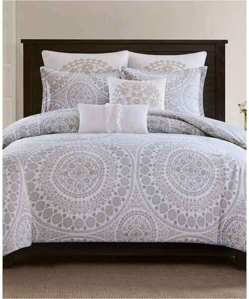Echo（エコー）の「Echo Marco Cotton 3Pc. Full/Queen Duvet Cover Set Bedding