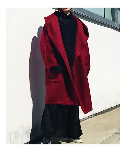 HOLIDAY（ホリデイ）の「JUN MIKAMI MOHAIR SHAGGY COAT（）」 - WEAR