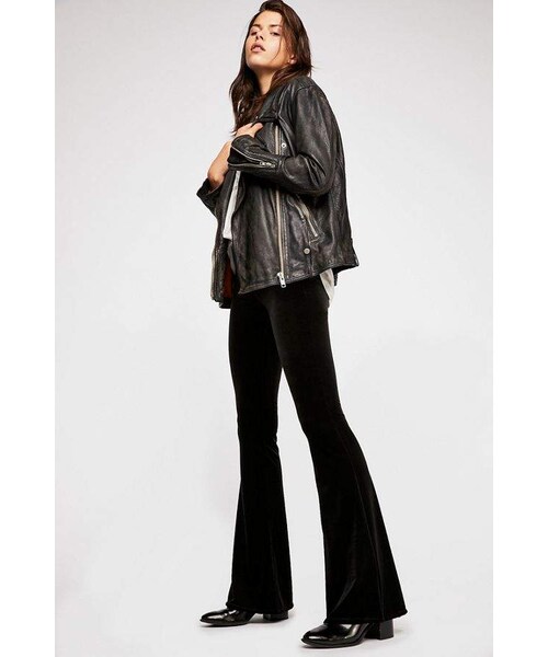 blank nyc velvet flare pants