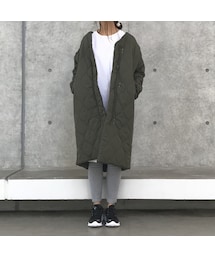 copine | 大人気シリーズ！キルティングロングコート(2color)(ダウンジャケット/コート)