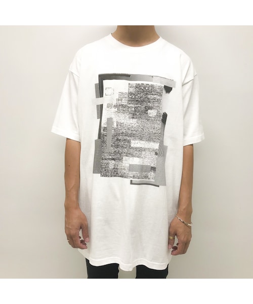 NICK NEEDLES（ニックニードルズ）の「NICK NEEDLES / Noise T (LAYER) / WHITE（Tシャツ/カットソー・その他）」の5枚目の写真