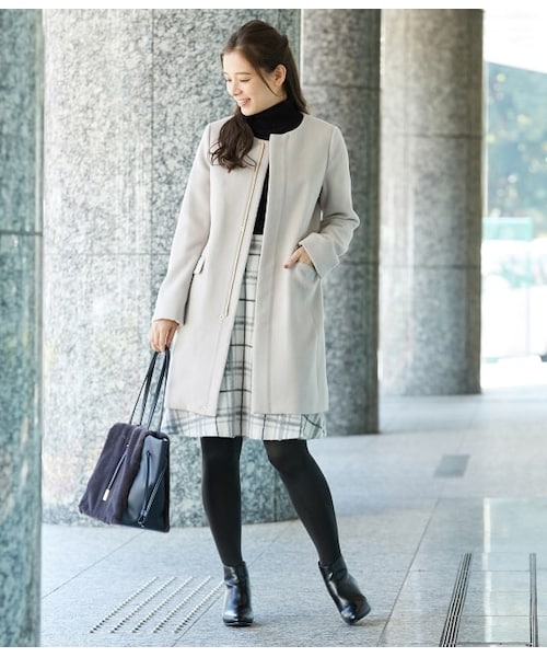 ROPE' PICNIC（ロペピクニック）の「ノーカラージップコート（）」 - WEAR