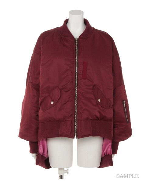 lilLilly（リルリリー）の「ルーズMA-1ブルゾン（）」 - WEAR