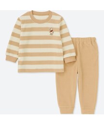 UNIQLO | ディズニー ホリデー コレクション ストレッチマイクロフリースパジャマ（長袖）(その他ベビー用品)