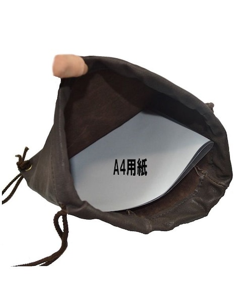 Handmade（ハンドメイド）の「山羊革 リュック ナップサック 本革