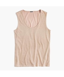 J.CREW | Sparkle scoop tank(タンクトップ)