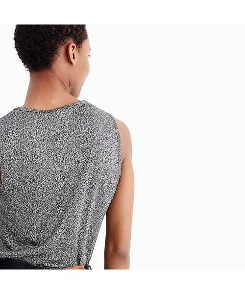 J.CREW（ジェイクルー）の「Sparkle scoop tank（タンクトップ・レディース・Beige・X-large）」の5枚目の写真