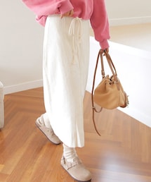 DHOLIC | コーデュロイロングスリットスカート(スカート)