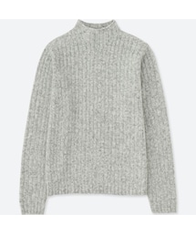 UNIQLO | ワイドリブモックネックセーター（長袖）(ニット/セーター)