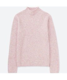 UNIQLO | ワイドリブモックネックセーター（長袖）(ニット/セーター)